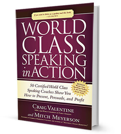 World Class Speaking in Action book